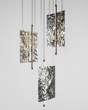 Svitlotin - Modern Ceiling Pendant Lights - Hammered Stamp